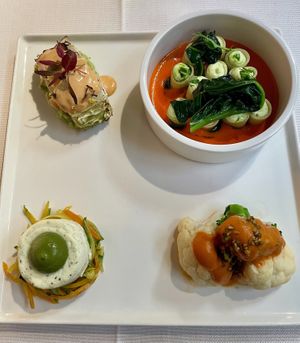   at Joia Alta Cucina Naturale in Milan