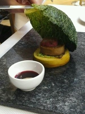 vegan foie gras at Joia Alta Cucina Naturale in Milan