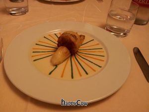 The potato pie at Joia Alta Cucina Naturale in Milan