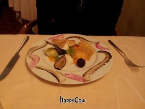 The 'salad' at Joia Alta Cucina Naturale in Milan