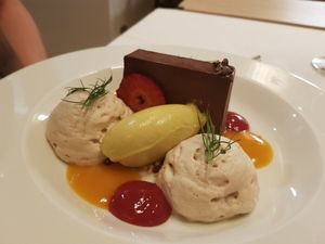 Choc desert. Epic at Joia Alta Cucina Naturale in Milan