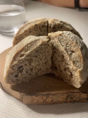 Bread  at Joia Alta Cucina Naturale in Milan
