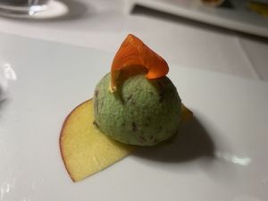 Mint stracciatella  at Joia Alta Cucina Naturale in Milan
