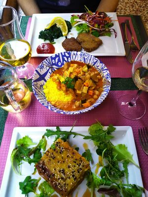 10.2023 - first and second course  at Clorofilla in Bologna