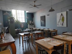 Inside at L'Arcobaleno in Brescia