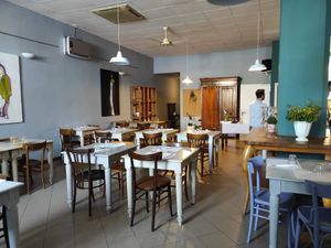 Inside at L'Arcobaleno in Brescia