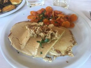 Home made delicious organic tofu. Silvia can teach you how!  at La Fonte in Montespertoli