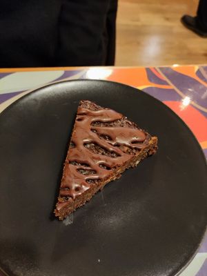 Torta al cioccolato e riso at Un Ramerino in Florence