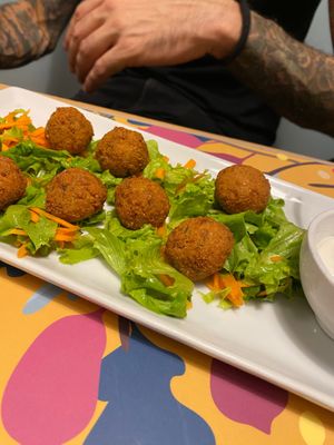 Falafel at Un Ramerino in Florence