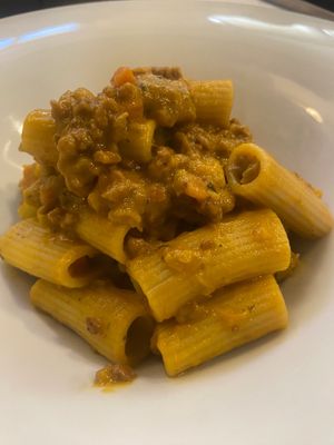 Pasta ragù Vegan  at Un Ramerino in Florence
