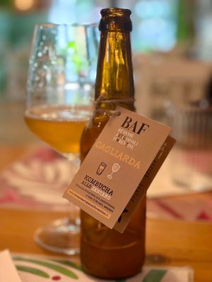 Kombucha artigianale fiorentina at Un Ramerino in Florence