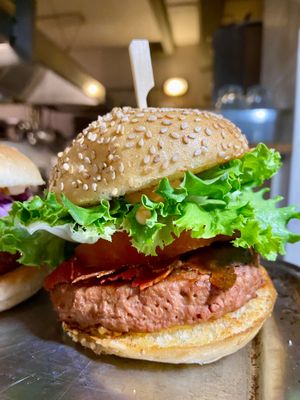 Panino vegano at Un Ramerino in Florence