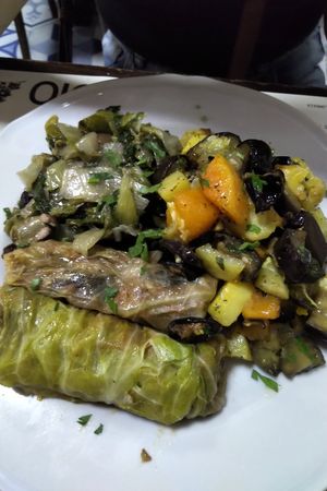 Tris di contorni at Amico Bio - Un Sorriso Integrale in Naples