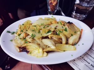 Onion dish at Amico Bio - Un Sorriso Integrale in Naples