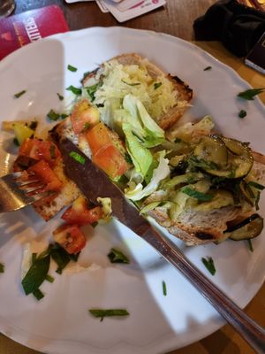 Bruchetta at Amico Bio - Un Sorriso Integrale in Naples