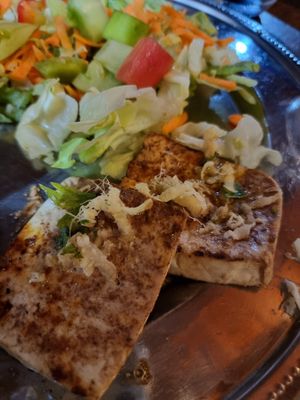 Ginger tofu at Amico Bio - Un Sorriso Integrale in Naples