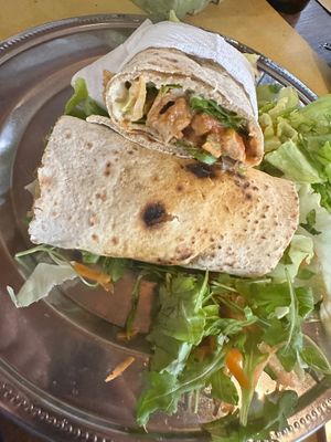 Seitan kebab  at Amico Bio - Un Sorriso Integrale in Naples