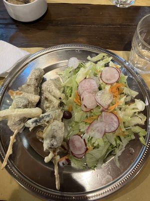 Seitan skewers  at Amico Bio - Un Sorriso Integrale in Naples