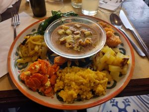 Large Mixes plate at Amico Bio - Un Sorriso Integrale in Naples