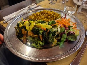 Some Wol dishes at Amico Bio - Un Sorriso Integrale in Naples