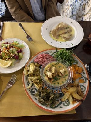 Sampler and seitan   at Amico Bio - Un Sorriso Integrale in Naples
