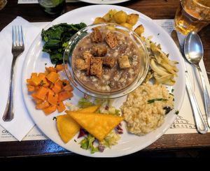 Piatto unico vegano at Amico Bio - Un Sorriso Integrale in Naples