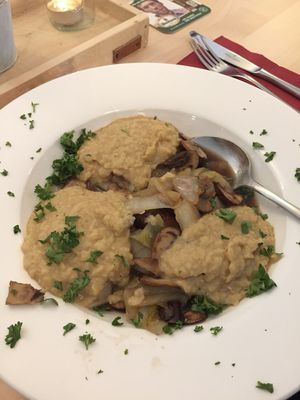 Lovely chicory/ endive meal at Gasthaus zum Sternen in Efringen-kirchen