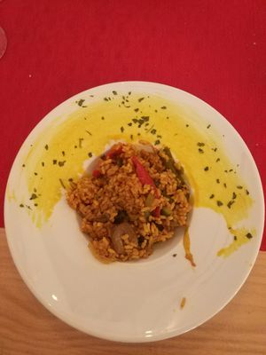 Arroz de verduras. at Pan Comido in Valencia