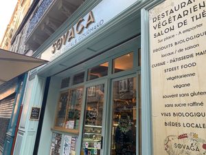 Outside at Sovaga in Toulouse