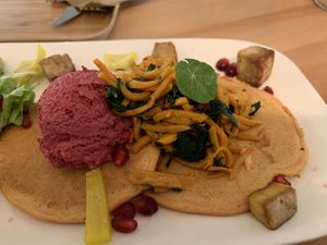 Savory pancakes  at Sovaga in Toulouse