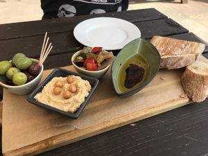 Meze  at VeGee Deli in Lowestoft
