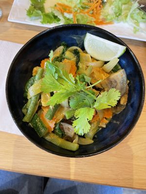 The curry  at Harmonie Bowl & Juice in Strasbourg