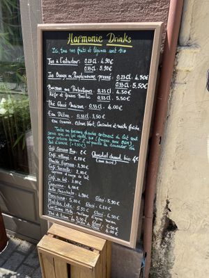 Menu  at Harmonie Bowl & Juice in Strasbourg