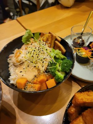 K-bowl (with kimchi) at Harmonie Bowl & Juice in Strasbourg