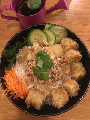 Bio bun  at Harmonie Bowl & Juice in Strasbourg