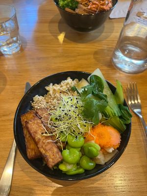 Tempeh Buddha Bowl at Harmonie Bowl & Juice in Strasbourg