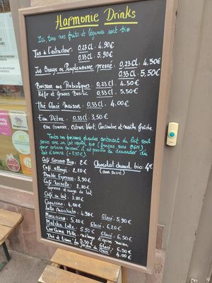 Drinks at Harmonie Bowl & Juice in Strasbourg