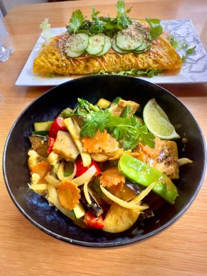 Delicious food! at Harmonie Bowl & Juice in Strasbourg