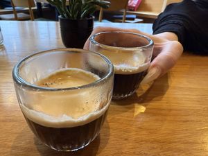 coffee (espresso)  at Harmonie Bowl & Juice in Strasbourg