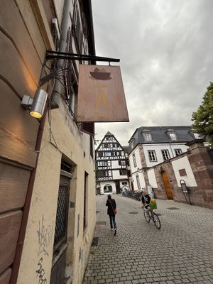 sign  at Harmonie Bowl & Juice in Strasbourg