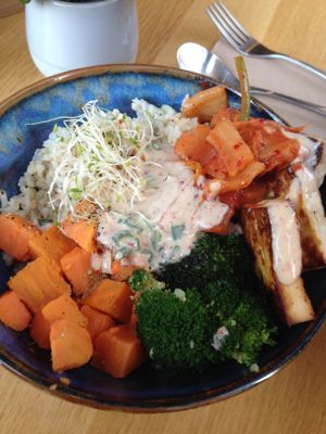 Poke bowl at Harmonie Bowl & Juice in Strasbourg