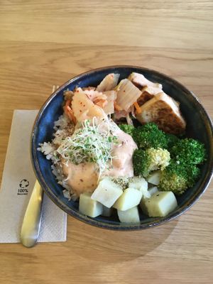 🙌🏻🙌🏻🙌🏻 at Harmonie Bowl & Juice in Strasbourg