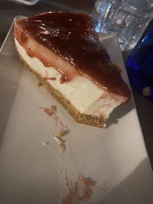 Cheesecake  at Jardin Urbano in Valencia