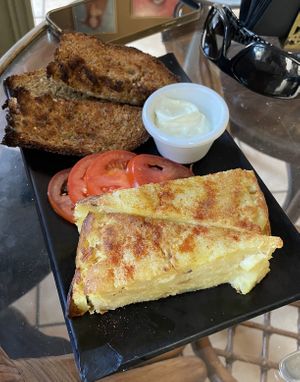 Tortilla de parat a  at Jardin Urbano in Valencia