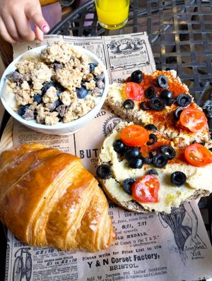 brunch menu at Jardin Urbano in Valencia