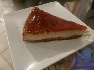 Cheescake at Jardin Urbano in Valencia