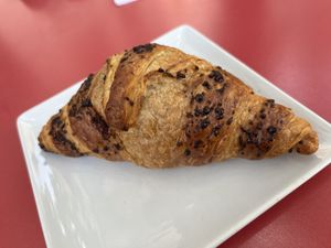 Chocolate Croissant 🥐   at Jardin Urbano in Valencia
