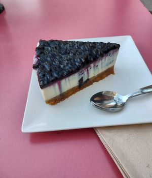 Cheesecake  at Jardin Urbano in Valencia