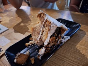 Tarta de Lotus at Jardin Urbano in Valencia