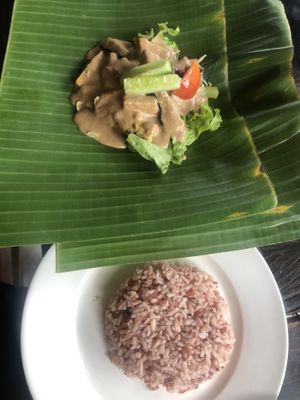 Gado gado  at Puspa's Warung in Ubud